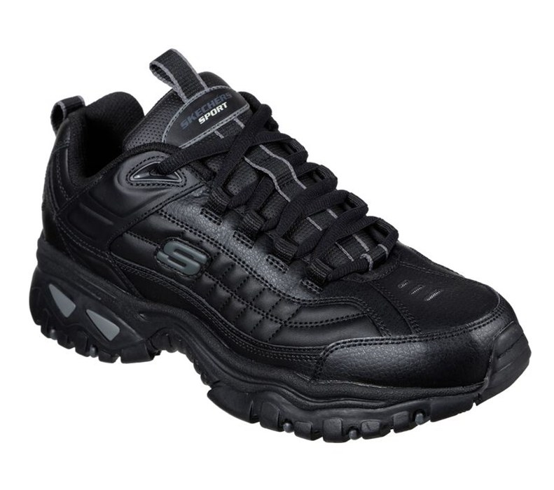 Skechers Energy - After Burn - Mens Sneakers Black [AU-CS9712]